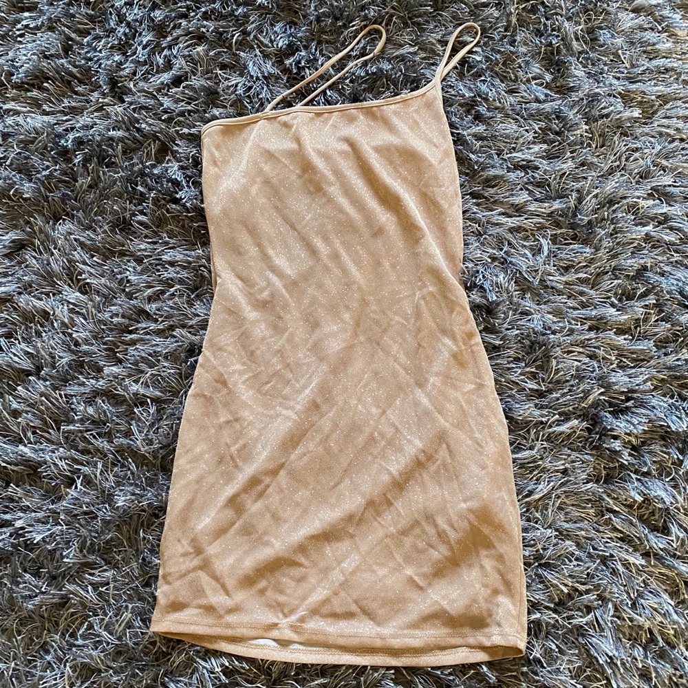One shoulder dress